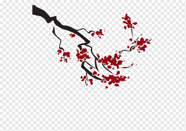 Японский орнамент Сакура