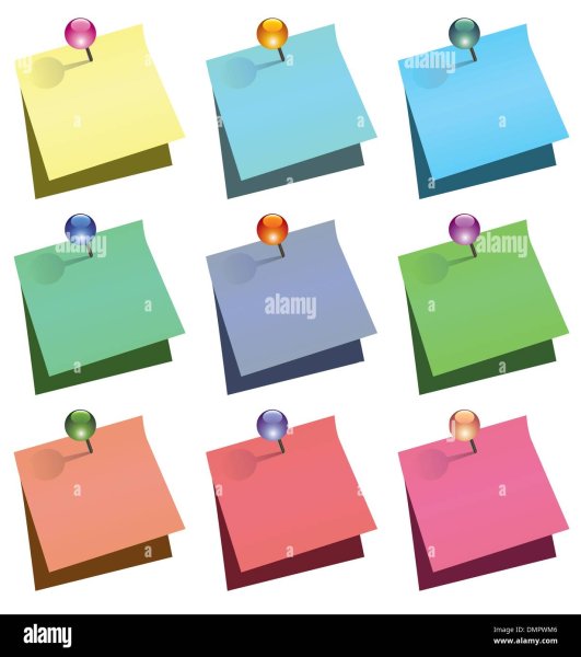 Бумага для заметок вектор