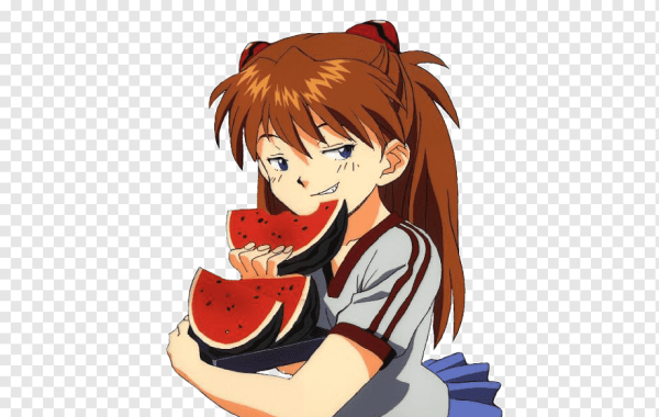 Евангелион Стикеры Аска