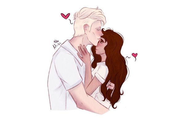 Драко Малфой и Гермиона Грейнджер арт 18