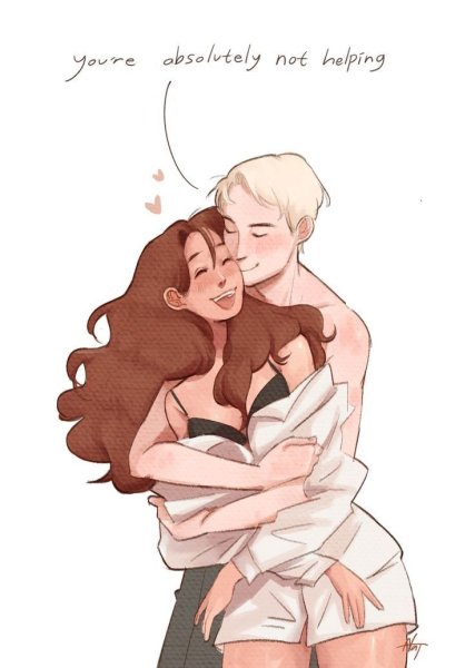 Гарри Поттер аниме драмиона