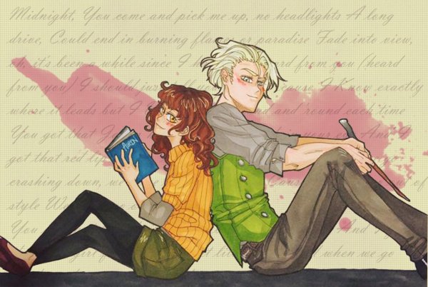 Гарри Поттер Грейнджер и Малфой