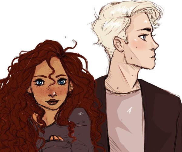 Драко Малфой арт 18 драмиона