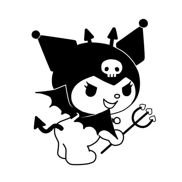 Тату Китти Kuromi