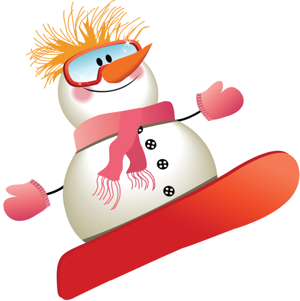 Спортивный Снеговик