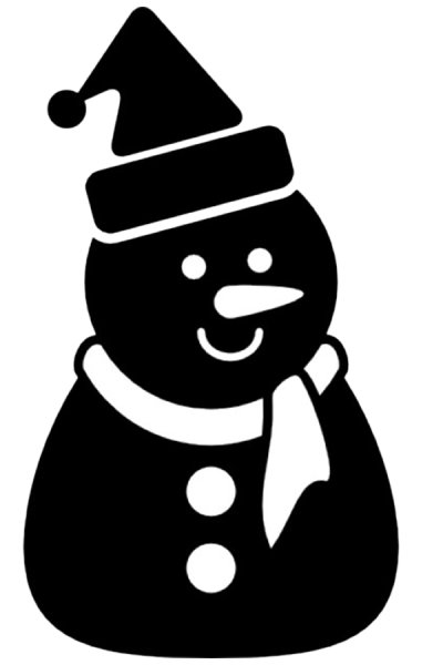 Снеговик в разных позах