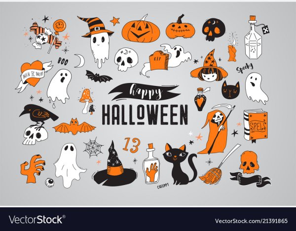 Happy Halloween наклейка