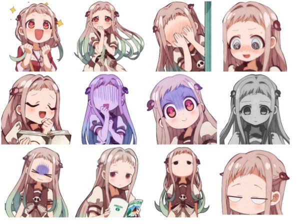 Ханако кун Стикеры