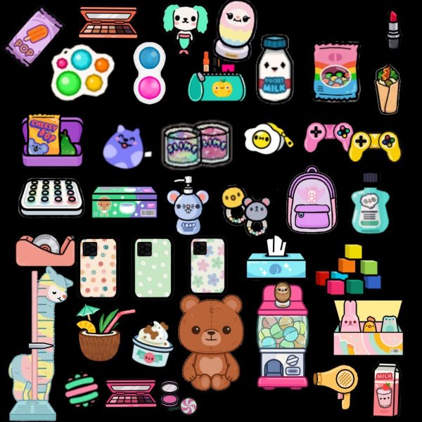 Бумажные персонажи из тока бока