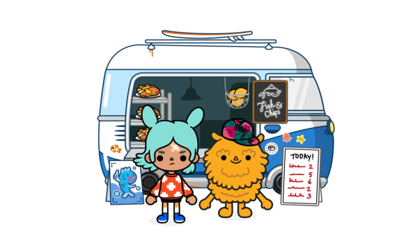 Тока вока не белом фоне