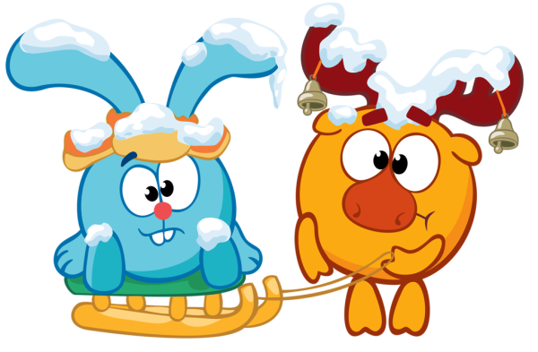 Копатыч Лосяш и Крош