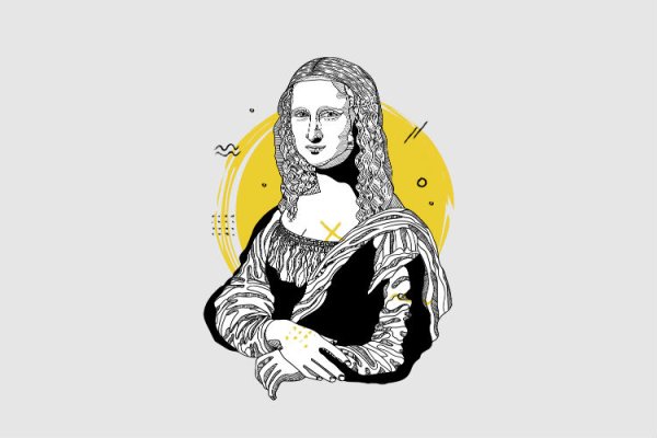 Мона Лиза вектор