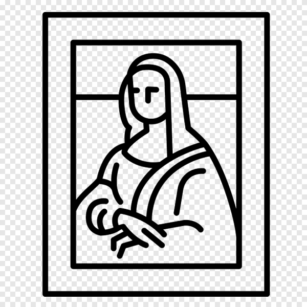 Мона Лиза вектор