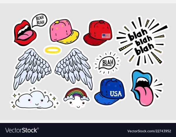 Стикеры одежда