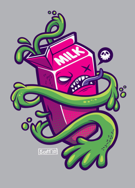 Логотип монстр