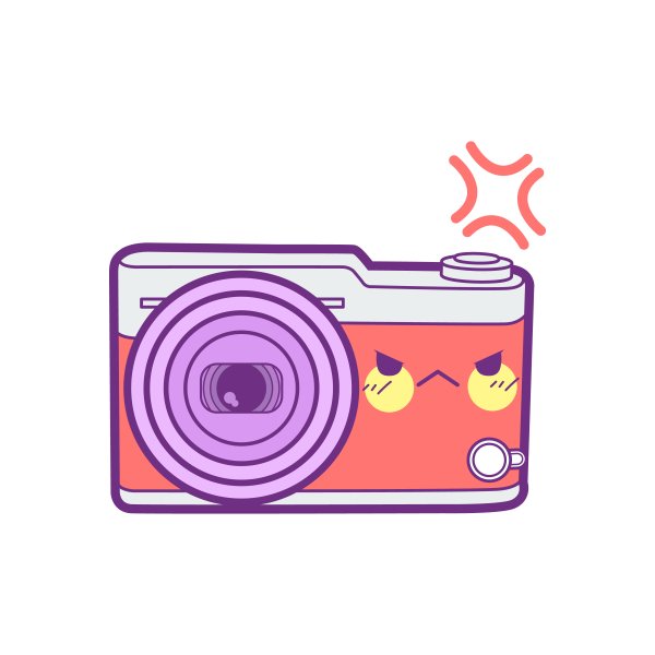 Наклейка камера