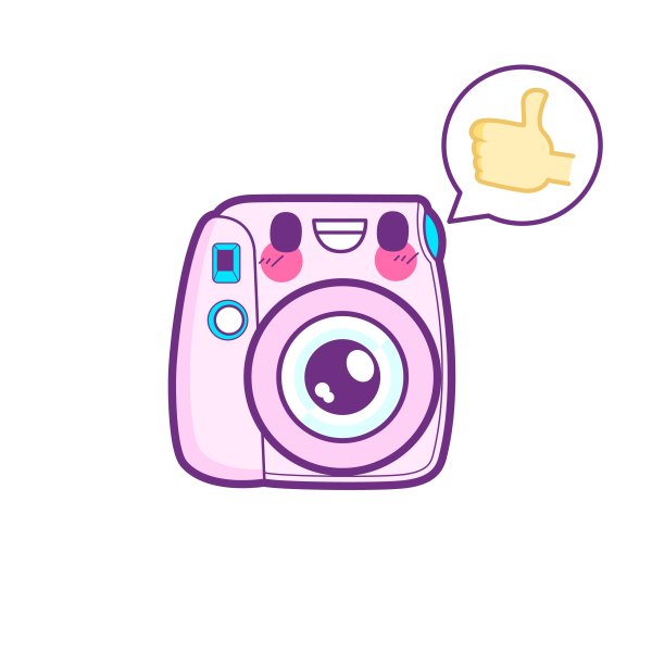 Пленочный фотоаппарат вектор