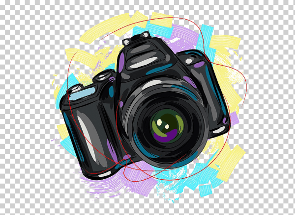 Смайлик с фотоаппаратом