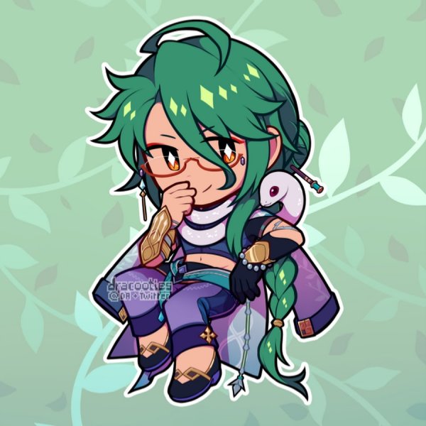 Мона Геншин Chibi