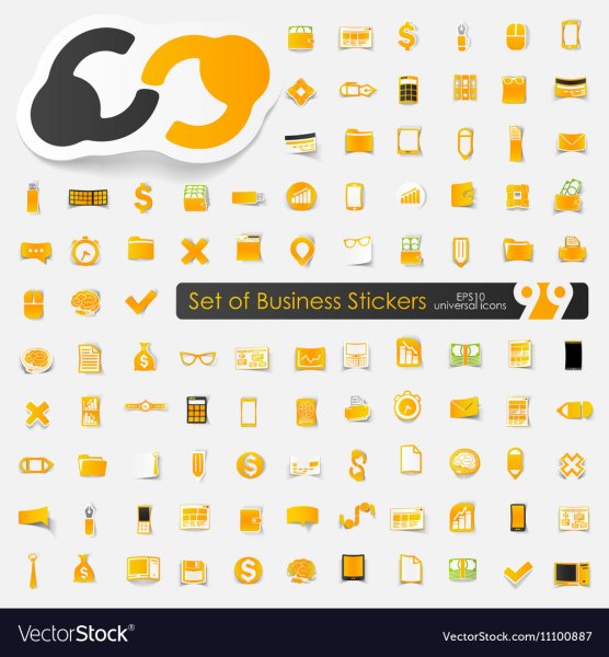 Инфографика Стикеры