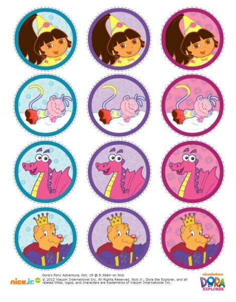 Стикер Дора зубы