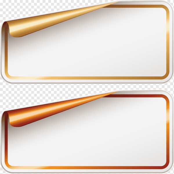 Рамка с загнутым уголком