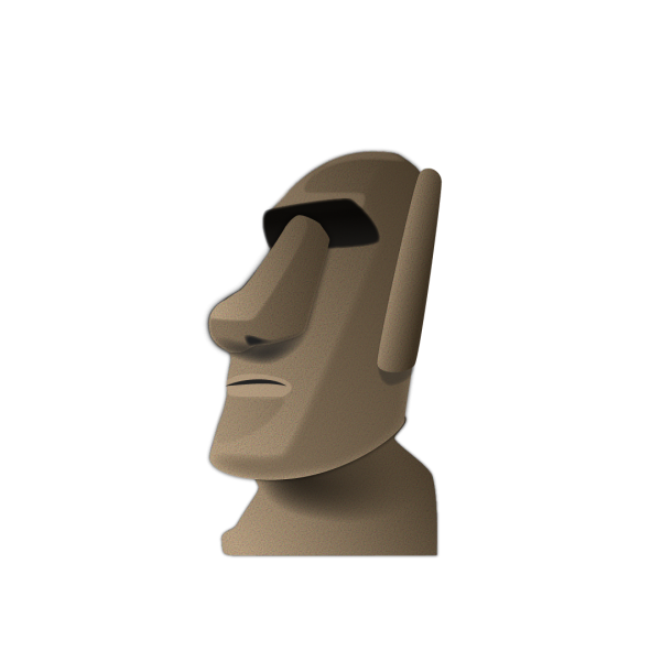 Моаи Стоун ЭМОДЖИ