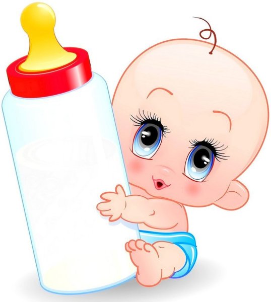 Младенец мультяшный