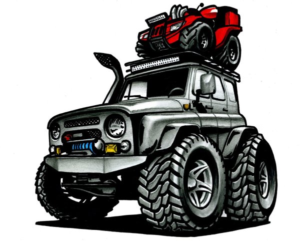 Наклейка охотник