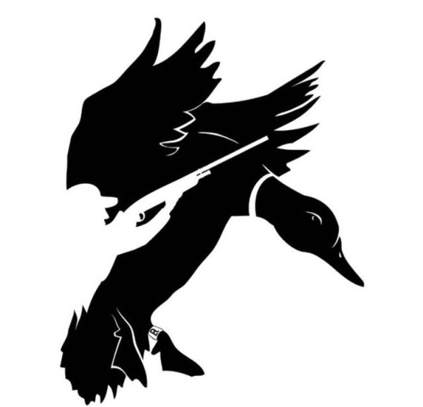 Охотничьи наклейки