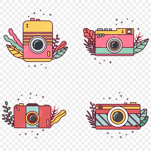 Стикер фотоаппарат PNG