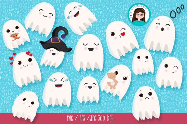 Милое привидение арт