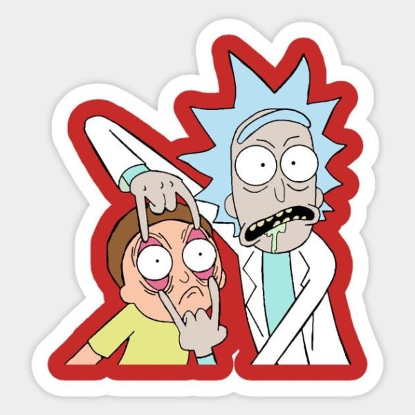 Rick and Morty Стикеры