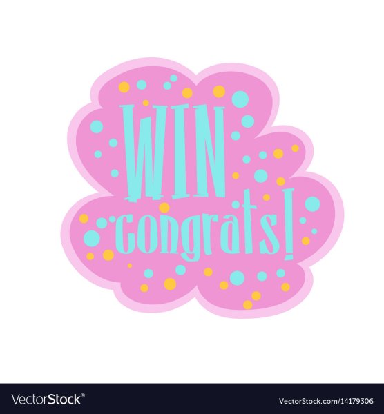 Стикер congratulations