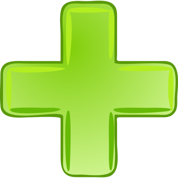 Красивый плюсик