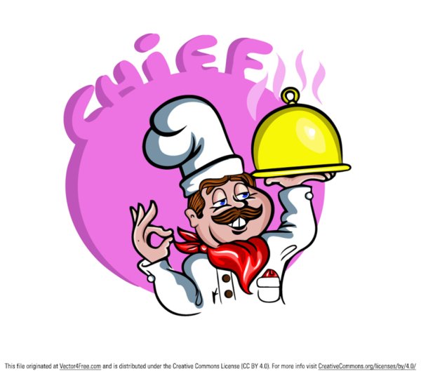 Стикер повар