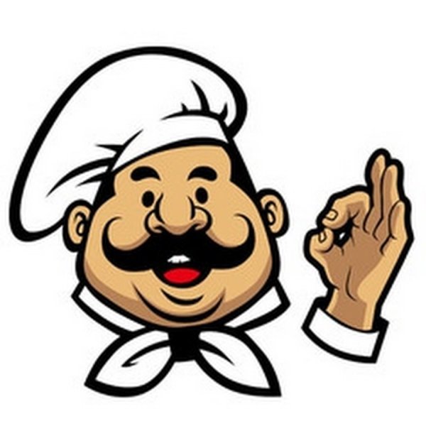 Наклейка повар