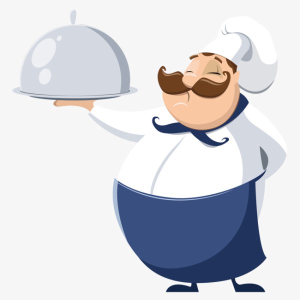 Повар вектор