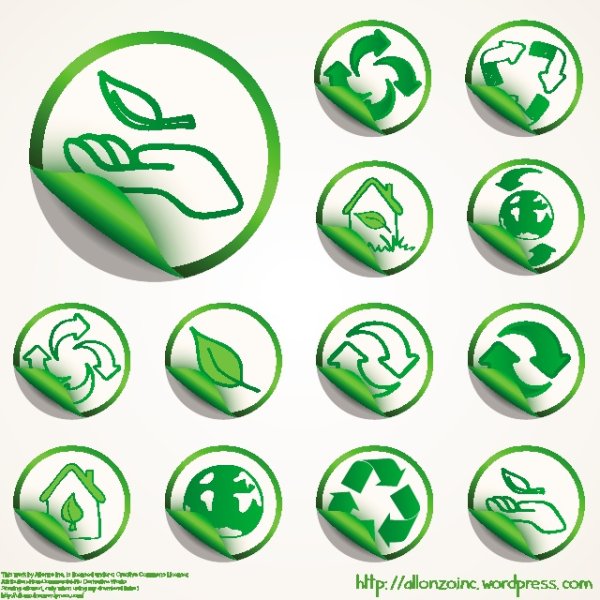 Стикеры по экологии