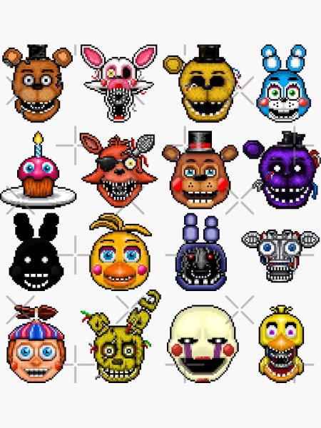 Рисунок ФНАФ игрушка Фредди