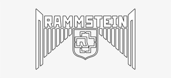 Rammstein трафарет