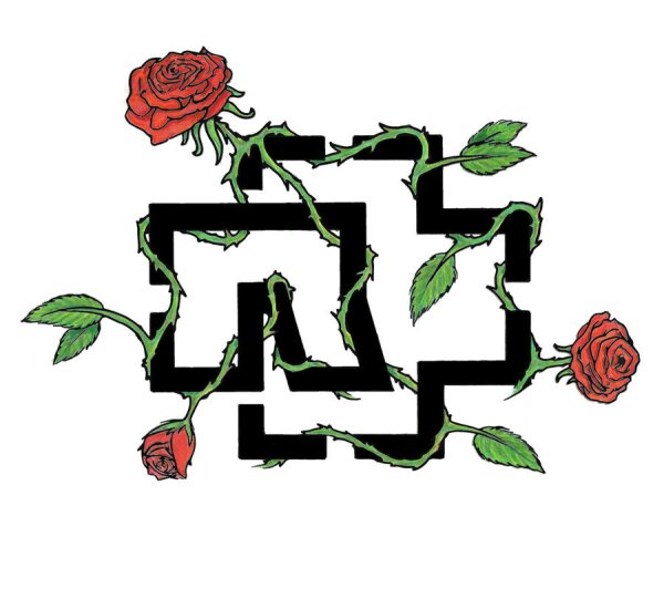 Рамштайн лого эскиз