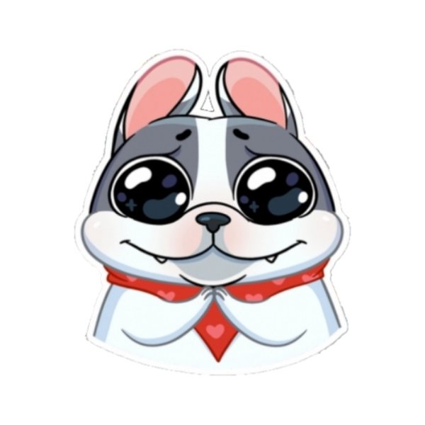 Стикер кекс собачка