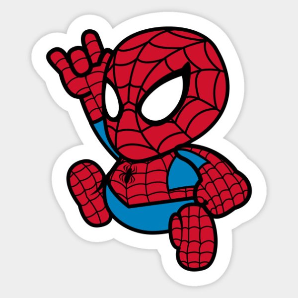 Стикеры человек паук