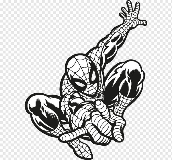 Человек паук векторный