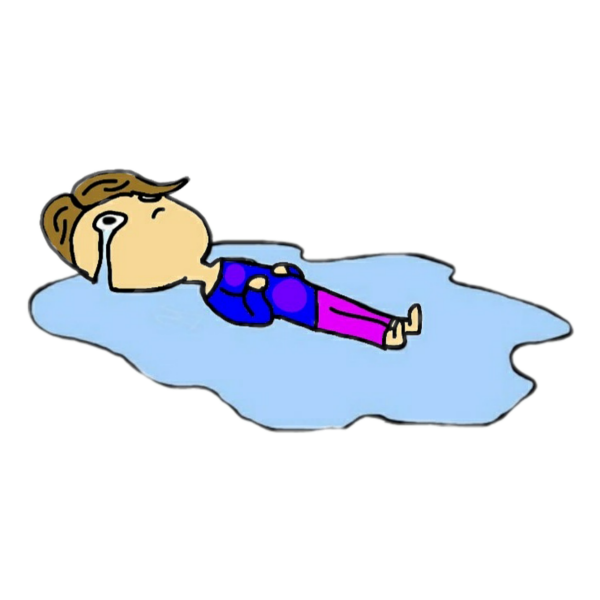 Грустный стикер