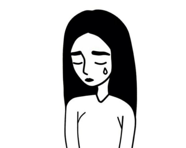 Грустный котенок