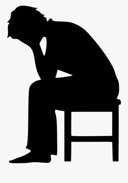 Грустный стикер