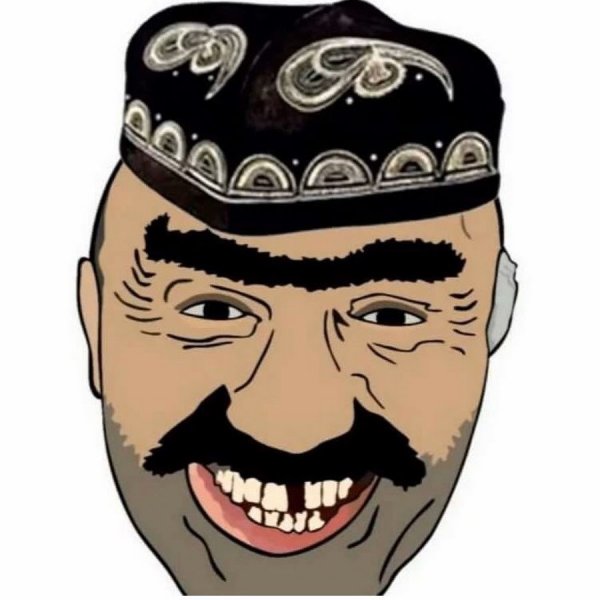 Узбекский повар вектор