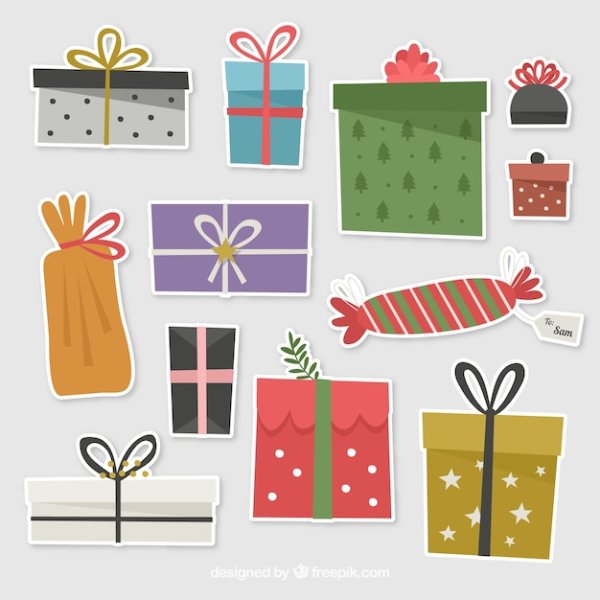 Подарок силуэт